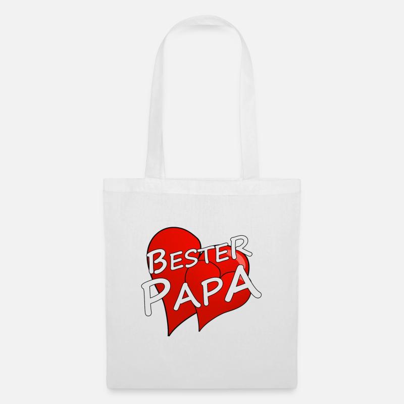 BESTER PAPA - Stoffbeutel - Weiß