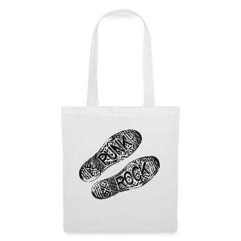 Punk rocker punk rock punk rock musique hard rock - Sac en tissu - blanc - Devant
