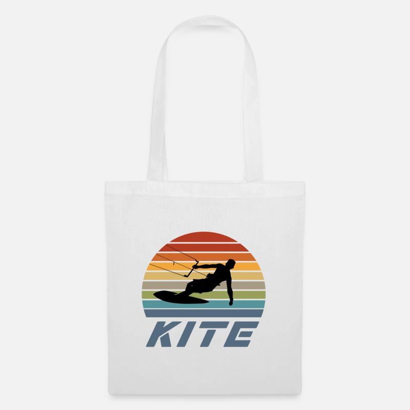 Kite Design - Stoffbeutel - Weiß