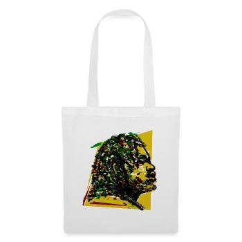 Jamaika Reggae Rasta Rastafari Musik Reggaeton Jah - Stoffbeutel - Weiß - Vorne