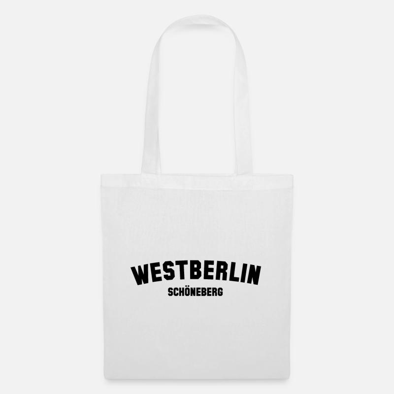 SCHÖNEBERG - Stoffbeutel - Weiß