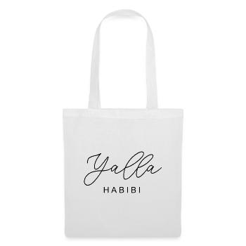 Yalla Habibi Arabic Muslim Treasure Islam Gift - Tote Bag - white - Front