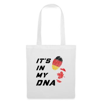 C'est dans mon ADN l'Allemagne et le Canada - Sac en tissu - blanc - Devant