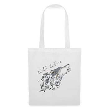 Wild & Free - Stoffbeutel - Weiß - Vorne