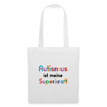 Autismus - Stoffbeutel - Weiß - Vorne