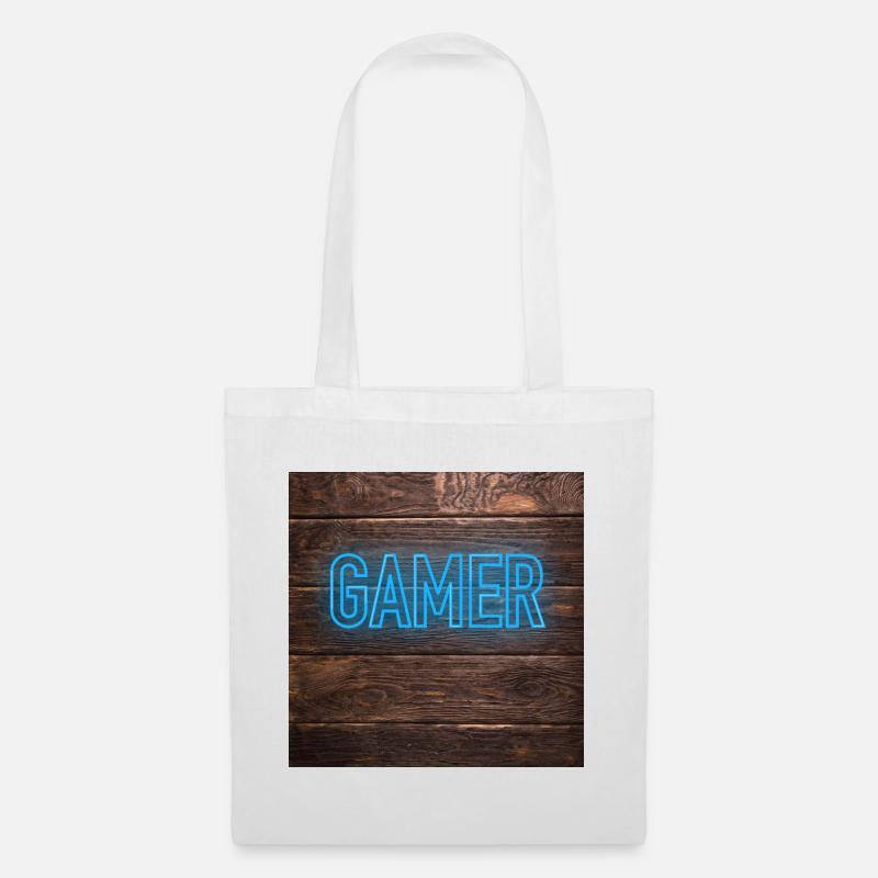 Gamer - Stoffbeutel - Weiß