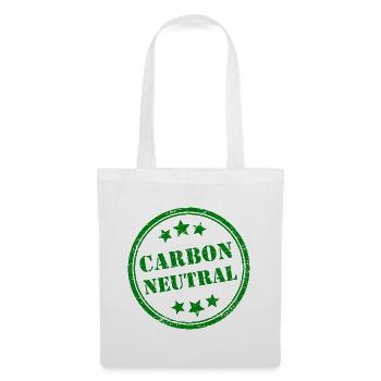 Carbon Neutral Stamp - Tote Bag - white - Front