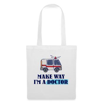 Médecin Médecin Médecin Médecin Médecin Spécialiste Hôpital Ambulance - Sac en tissu - blanc - Devant