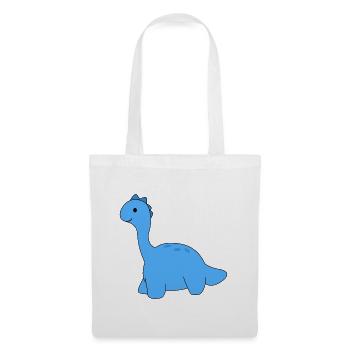 Dino Dinosaurier - Stoffbeutel - Weiß - Vorne