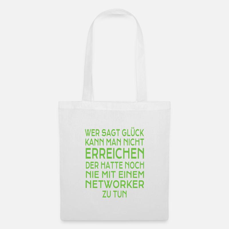 Network Marketing Geschenk - Stoffbeutel - Weiß