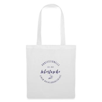 Professionelle Labertasche mit Bachelorabschluss - Stoffbeutel - Weiß - Vorne