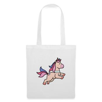 Cute Kawaii Pastel Unicorn Magical Pony - Tote Bag - white - Front