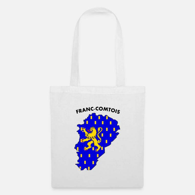 franc-comtois - Sac en tissu - blanc