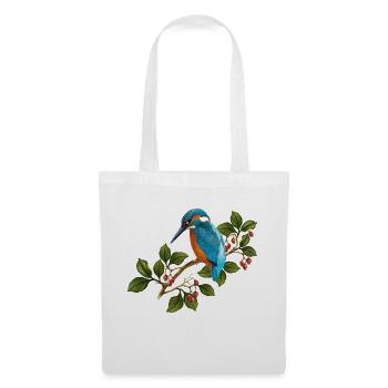 Colorful bird - Tote Bag - white - Front
