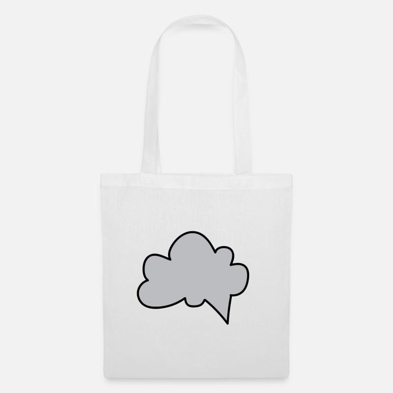 Wolke - Stoffbeutel - Weiß
