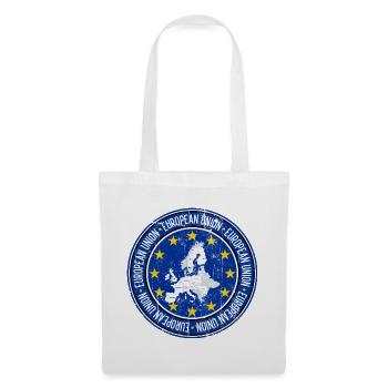 EU Map Circle Stars Emblem - Tote Bag - white - Front
