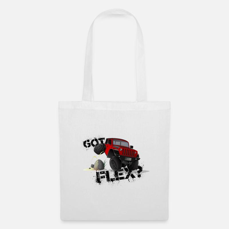 GOT FLEX? - OFFROADER Crawler - Rot - Stoffbeutel - Weiß