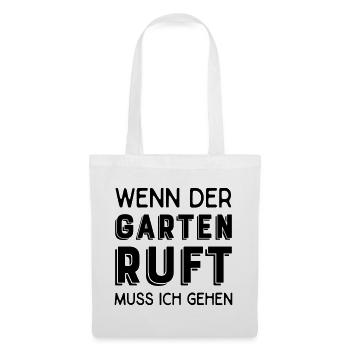 Hobbygärtner - Stoffbeutel - Weiß - Vorne