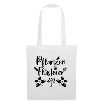 Pflanzen Flüster - Stoffbeutel - Weiß - Vorne