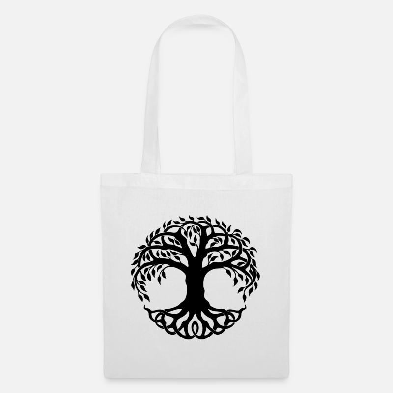Yggdrasil - Stoffbeutel - Weiß