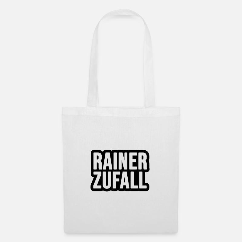 Rainer Zufall - Stoffbeutel - Weiß