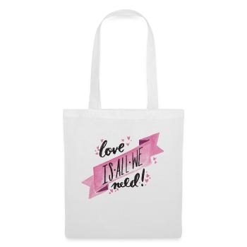 Love is all we need - Tote Bag - white - Front