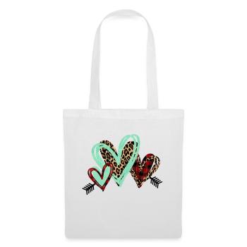 CORAZON ANIMAL PRINT - Tote Bag - white - Front