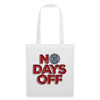 Fitness Bodybuilding Workout Statement - Sac en tissu - blanc - Devant