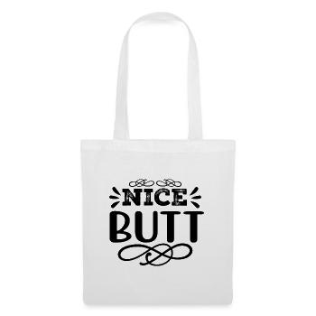 Beau d’un joli don coquin, design - Sac en tissu - blanc - Devant