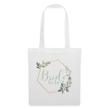 Wonderful Eucalyptus – Bride to Be - Tote Bag - white - Front
