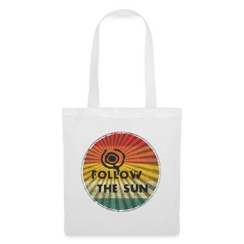 Suivre le soleil - Sac en tissu - blanc - Devant