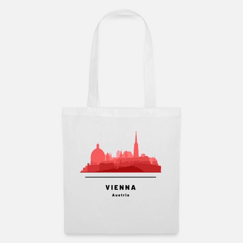 Vienna - Stoffbeutel - Weiß