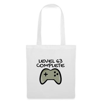 63rd birthday - 63 years gift - Tote Bag - white - Front