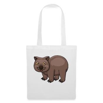 Wombat - Stoffbeutel - Weiß - Vorne