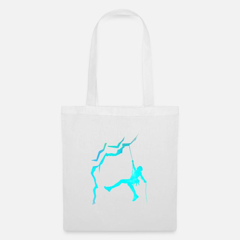 Escalade grimpeuse / grimpeur - Sac en tissu - blanc