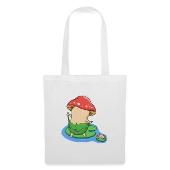 Bath Mushroom - Tote Bag - white - Front