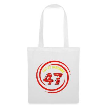 Lot et garonne - Sac en tissu - blanc - Devant