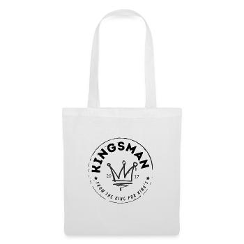 Kingsman Brand - Stoffbeutel - Weiß - Vorne