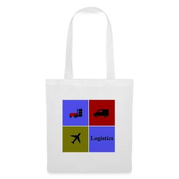 Équipe Logistique et Transport - Sac en tissu - blanc - Devant
