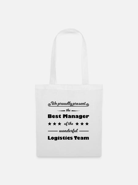 Le meilleur responsable logistique - Sac en tissu - blanc