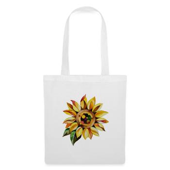 Tournesol - Sac en tissu - blanc - Devant