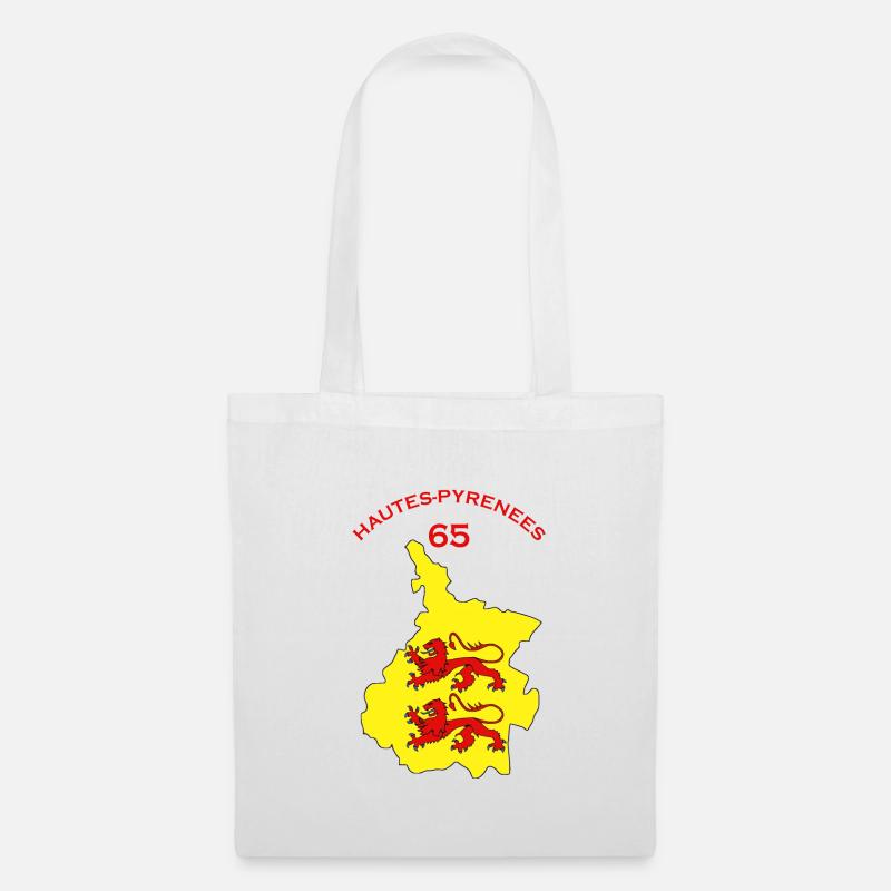 Hautes-pyrénées - Tote Bag - white