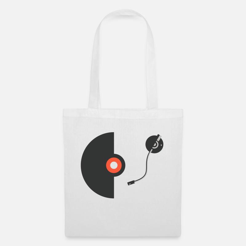 vinyl - Stoffbeutel - Weiß
