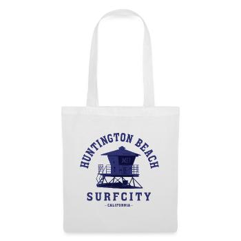 Huntington Beach – Surf City California - Tote Bag - white - Front
