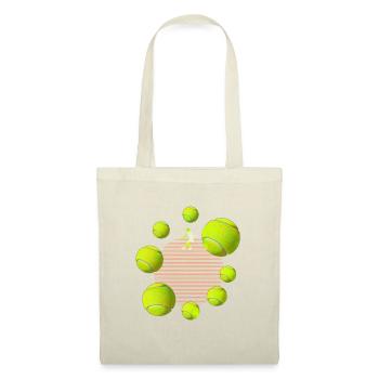 Tennisball - Stoffbeutel - Natur - Vorne