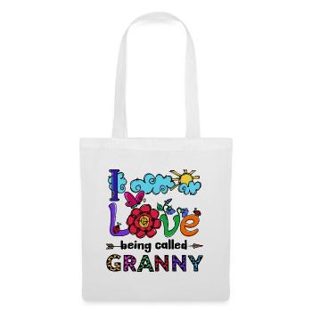 Old Woman Grandmother Grandma Statement Pensioner - Tote Bag - white - Front