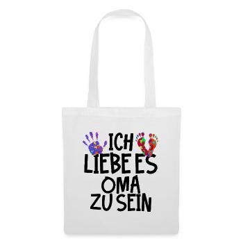 Pensioner Grandma Statement Old Woman Grandmother - Tote Bag - white - Front