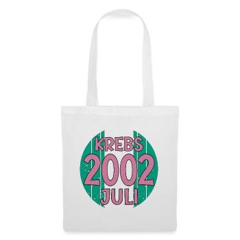 Sternzeichen Krebs Geschenke Geburtstag Juli 2002 - Stoffbeutel - Weiß - Vorne