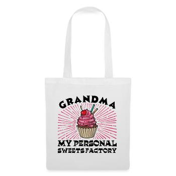 Cool Humorous Grandma Statement Grandmother Grandchild - Tote Bag - white - Front