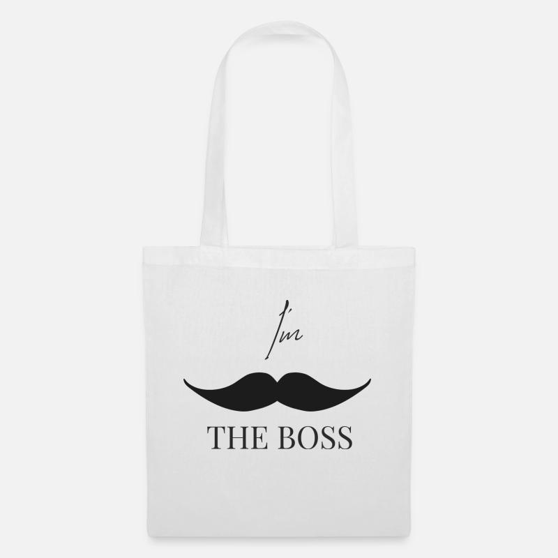 I´m the Boss - Stoffbeutel - Weiß